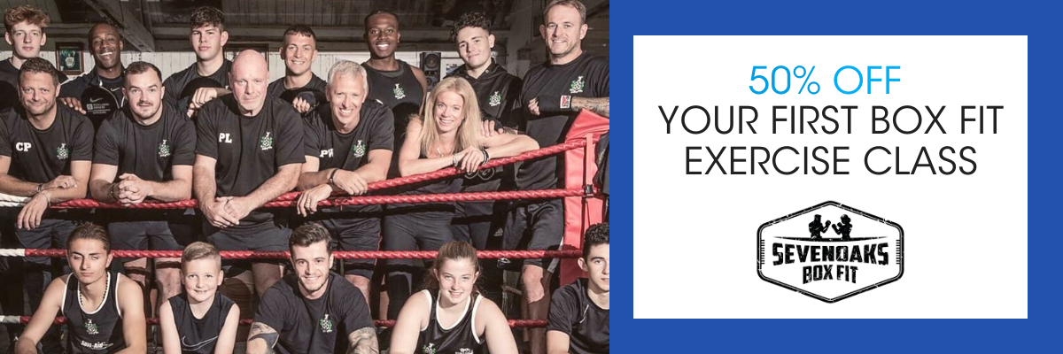 25% off your first class with Sevenoaks BOXFIT