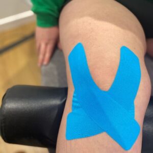 K-Taping knee in Sevenoaks