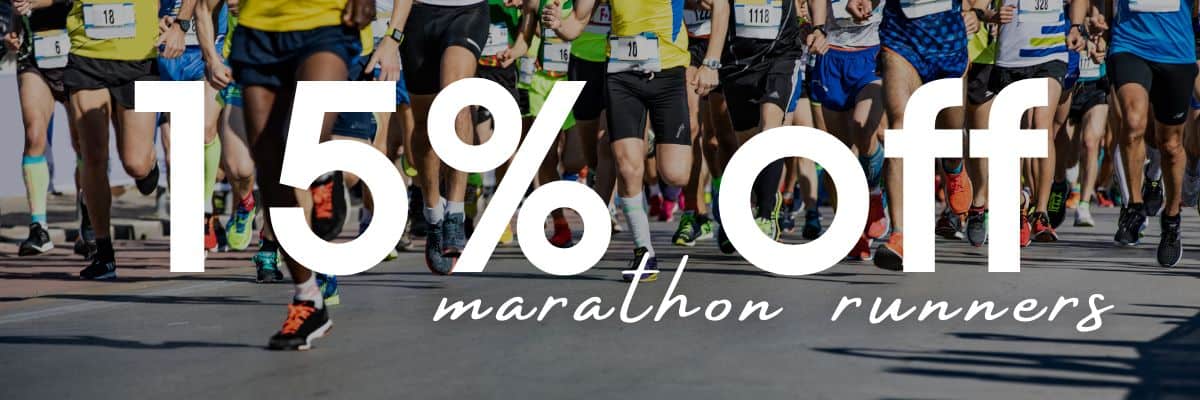 Marathon 15% deal marathon runner deals in sevenoaks kent