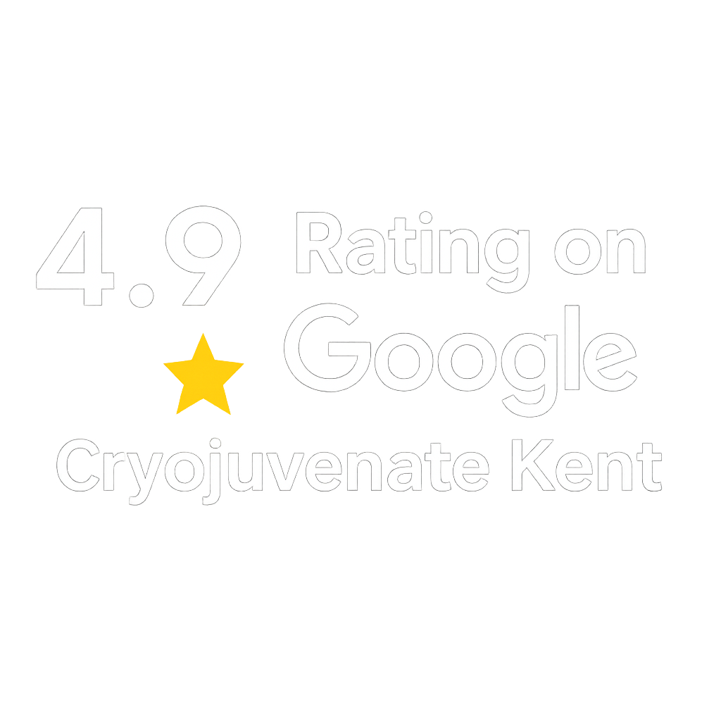 Cryojuvenate Google Rating 4.9 out of 5 stars