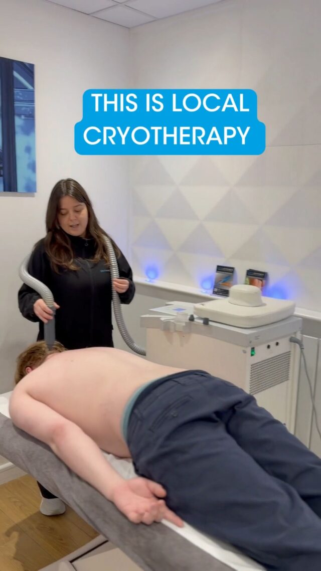 Local Cryotherapy delivers targeted cold therapy exactly where it’s needed, helping to reduce pain, inflammation and swelling while supporting recovery from sports injuries, everyday niggles and post-op rehabilitation.

Each treatment takes just 10 minutes - ideal when you want to support your recovery without taking a huge chunk out of your day.

Ready to give that troublesome area some attention? 💙
 
Book your Local Cryotherapy session with us in Sevenoaks.
 
Link in bio.

#Cryojuvenate #LocalCryotherapy #Sevenoaks #SevenoaksWellness #SportsRecovery
