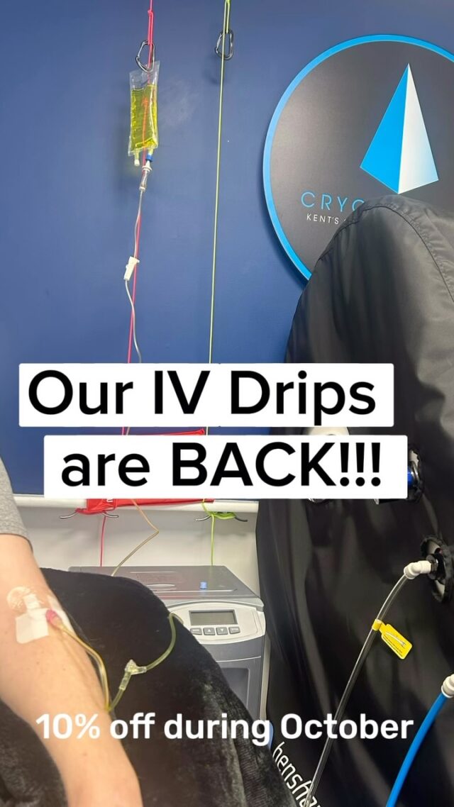 💧 OUR IV DRIPS ARE BACK IN ACTION!!
 
We’re so excited to welcome our IV drip treatments back at Cryojuvenate Sevenoaks! 💙
 
In this reel, we’re showcasing our Defence Immunity Drip 🛡️ Featuring a targeted blend of amino acids, essential minerals and B-vitamins, this formulation is designed to support normal immune function, cellular processes and your body’s nutritional needs.
 
From Energy and Defence Immunity to NAD+ Cellular Boost and Ultra Vitality, we offer a wide range of IV drips…

✨ Want to find out more?
 
Head to our website to explore our full IV drip menu, discover the ingredients in each formulation and learn more about the treatments we offer.
 
📍 Cryojuvenate Sevenoaks
🔗 Visit our website via the link in our bio.
 
We can’t wait to welcome you! 💧⚡️ 
 
#vitamindrips #immunitybooster #sevenoakskent #ivdrips #wellbeinguk