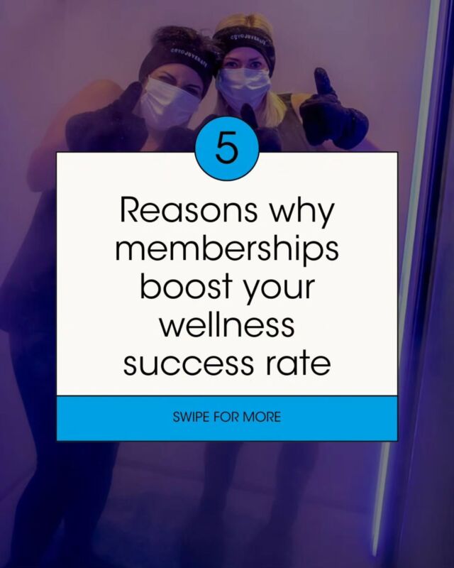 You don’t need more willpower - you need a plan that works. 💥
 
Our cryotherapy memberships are designed to keep you consistent, committed, and seeing real results - whether you’re recovering from intense training, managing inflammation, or just trying to feel your best day to day.
 
By turning recovery into a routine (not a once-in-a-while treat), your body gets what it needs to truly adapt, improve and thrive.
 
And the best part? You told us VALUE matters most - and we listened.

💸 Huge savings on treatments
✅ Built-in flexibility
🔥 Exclusive perks
 
It’s simple: the more consistent you are, the better your results.
A membership makes that easier than ever.
 
📩 DM us to find the plan that fits your goals OR head to the link in our bio to check out the different memberships options.
 
#WellnessGoals #CryoRecovery #HealthyHabits #WholeBodyCryotherapy #ConsistencyIsKey #MuscleRecovery #TrainSmartRecoverSmarter #FeelGoodFromWithin #InvestInYou #PerformanceRecovery #RecoveryRoutine #FitnessSupport #StrongerEveryDay #BiohackYourBody
#ColdTherapy #RoutineMatters #CryoSevenoaks #KentWellness #StayMotivated #SevenoaksLife