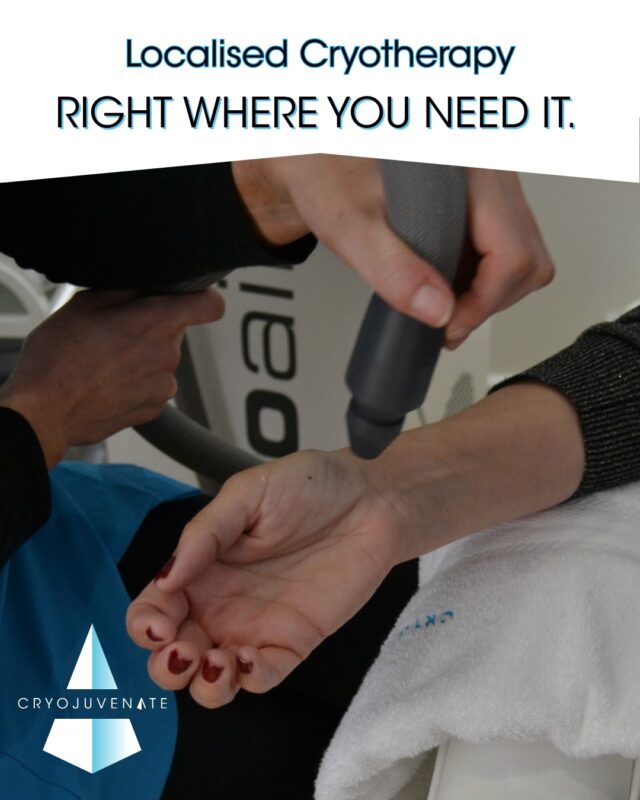 Some aches just won't take the hint. 😅

That's where Localised Cryotherapy comes in.

Instead of treating your whole body, we focus the cold exactly where it's needed - whether that's a sore shoulder, an angry knee, a stubborn elbow or a niggling muscle that's refusing to settle down. ❄️

It's quick, targeted and a favourite with everyone from gym-goers to busy parents who simply want to get moving comfortably again.

If you've got something that's been bothering you for a while, pop in for a chat and let's see if Localised Cryotherapy could help. 💙

Link in bio.

#Cryojuvenate #LocalisedCryotherapy #Recovery #Sevenoaks #Wellness