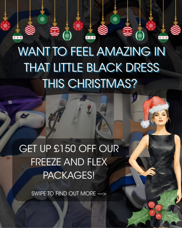 🖤✨ THAT LITTLE BLACK DRESS IS CALLING… ARE YOU READY? 👗🎄
 
Your Christmas party countdown starts now! 🥂 And at Cryojuvenate, we’re making it easier to get started on your body goals with UP TO £150 OFF our Freeze & Flex packages! 🎁
 
❄️ FREEZE with Lipofreeze 360° - targets stubborn pockets of localised fat to help improve body contours.
 
💪 FLEX with EMS Medisculp - stimulates powerful muscle contractions to help improve muscle tone and definition.
 
Whether you’re looking for a little kickstart or a more comprehensive body-contouring programme, we have a package to suit your goals.
 
✨CHOOSE YOUR PACKAGE & SAVE:✨

🎁 F&F STARTER |  3WEEK50
🎁 F&F CORE |  5WEEK100 
🎁 F&F ADVANCE |  8WEEK150
 
🎄 Don’t wait until the last minute to start working towards your goals!

📲 Tap the link in our bio to shop your package.

 
#lipofreeze #emsculpting #bodycontouring #sevenoaksbeauty #christmasready