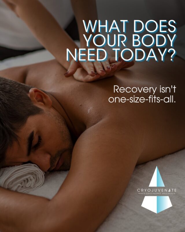 One of the most common questions in a clinic with this many treatments?

“Which one should I actually book?” 😅

And the answer isn't always the same.

Sometimes you're dealing with tight muscles and want hands-on treatment.

Sometimes your legs just want 20 quiet minutes in Compression Therapy.

Sometimes you want the short, whole-body Cryo experience.

That's why we don't think recovery needs to look identical for everyone. 💙

Swipe through for a very simple starting point, then if you're still unsure, ask us.
 
We'd much rather help you choose properly than have you guessing from a treatment menu.

Link in bio.

#Cryojuvenate #Recovery #Sevenoaks #SportsRecovery #KentWellness
