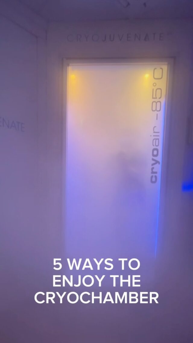 ❄️How to make the most out of the chamber!

There are so many ways to enjoy your 5 minute freeze and here are some of them!
#cryojuvenate #cryochamber #sportsrecovery #sevenoaks