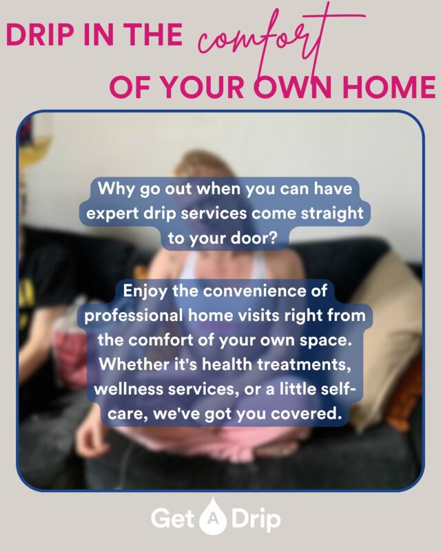 💧 Wellness Delivered to Your Doorstep! 🏡✨

Skip the travel and enjoy professional treatments from the comfort of your home. Whether it’s an IV drip to recharge or cryotherapy for recovery, we’ve got you covered—right at your doorstep.

📍 Available now in Sevenoaks!
💆‍♀️ Home visits for a personalised wellness experience.
🚪 Convenience at its best.

Book your at-home treatment today and take self-care to the next level!

#GetADripSevenoaks #HomeVisitWellness #Cryotherapy #IVDrips #RecoveryAtHome #SelfCareDelivered #SevenoaksLiving #WellnessOnTheGo